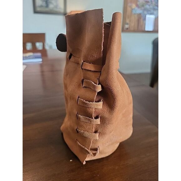 Venezuela Liquor Leather Pouch Aniversario Pampero Ron Añejo Perfect Condition - Picture 3 of 7